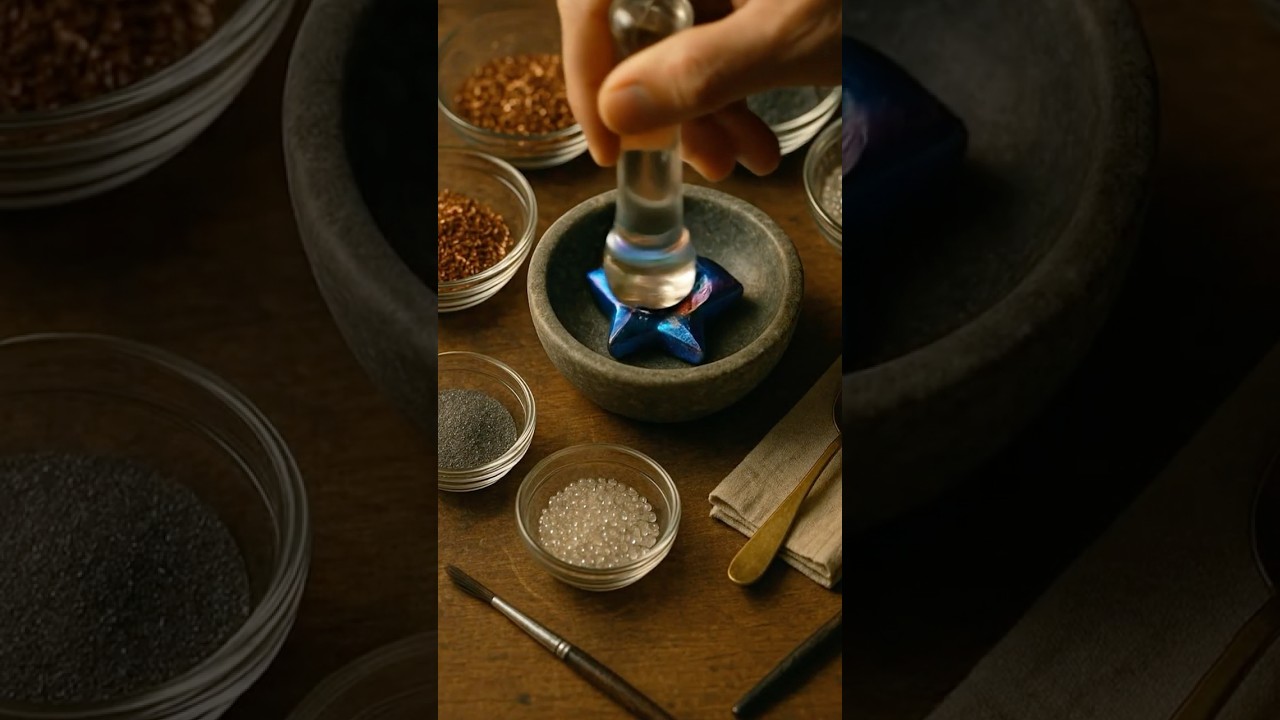 Forged in Light — AI ASMR Hyperreal Alchemy of Shape and Matter ✨⚗️