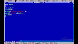 Run any c and c++ program without header files for BCA and MCA students