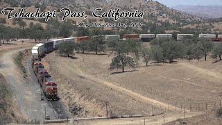 Tehachapi Pass, California trains in 4K: May 13th-June 3rd, 2021 #21
