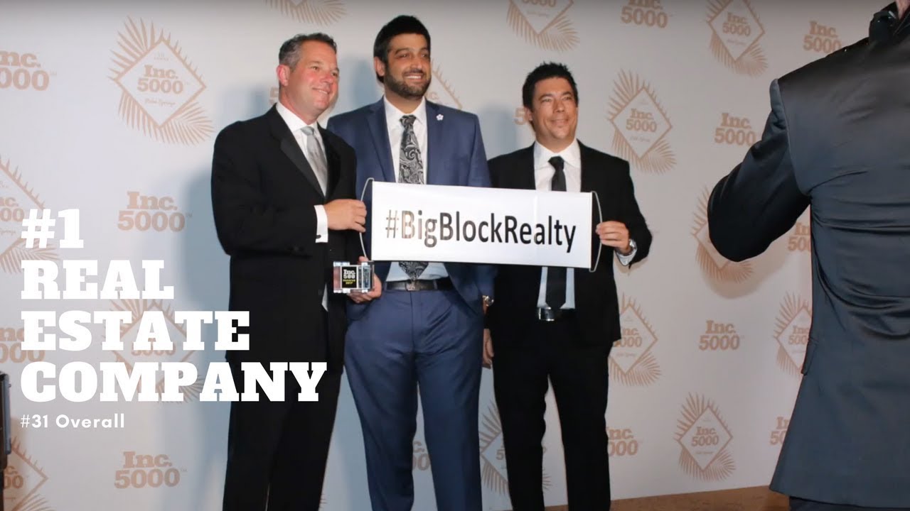 BIG BLOCK REALTY MAKES THE INC 500!! Fastest Growing Real Estate