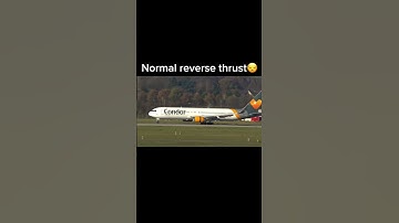Normal reverse thrust vs target reverse thrust🫢😨￼￼