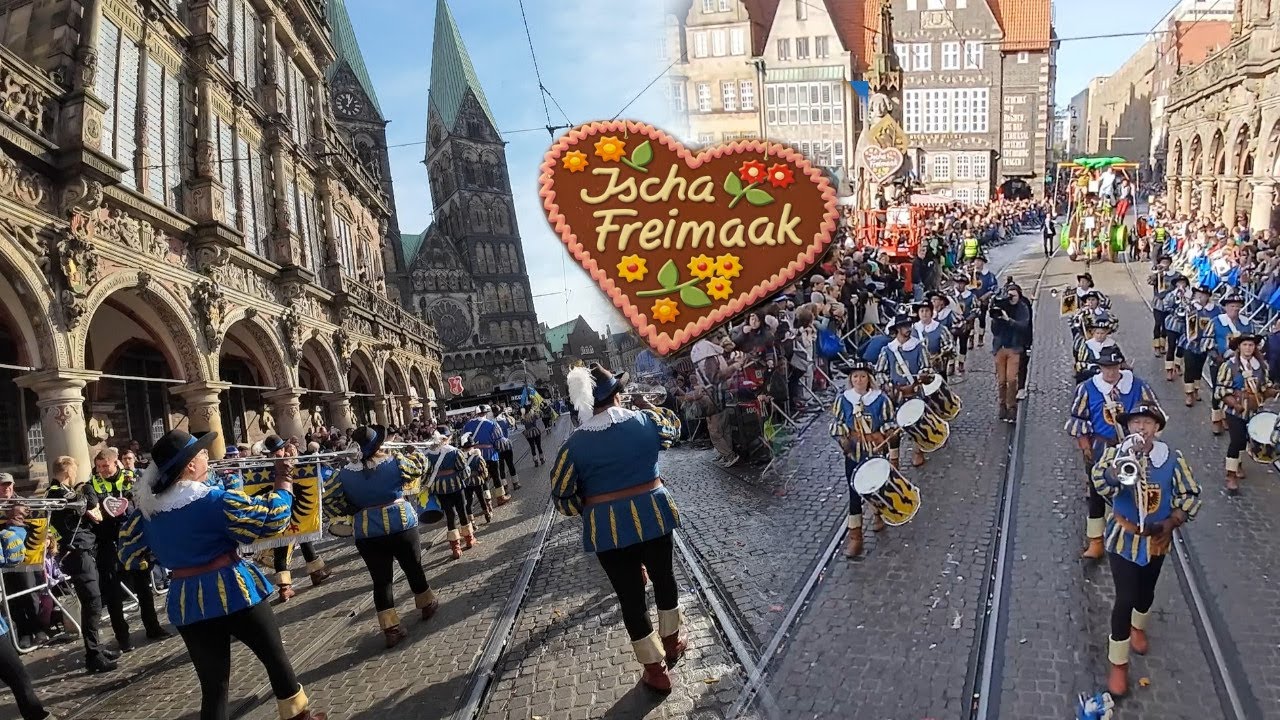 Freimarktumzug Bremen 2024 | Fanfarenzug Markgröningen
