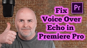 Adobe Premiere Voice Over Echo Fix