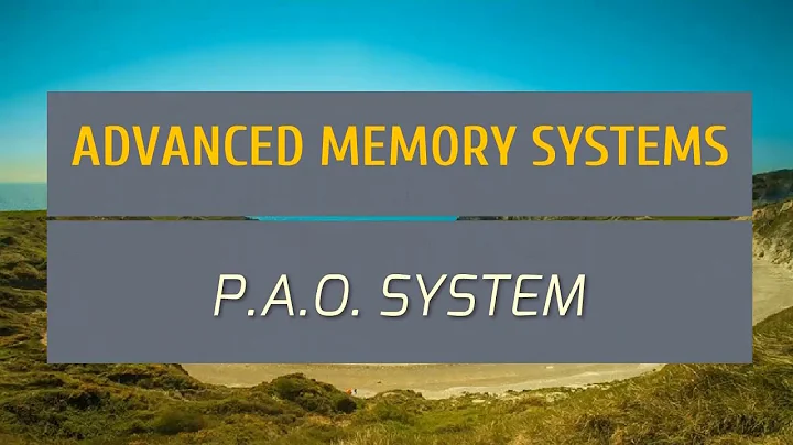 Learn Memory Techniques with Chris M Nemo The PAO ...