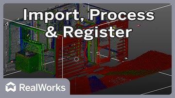 Import, Process & Register Scan Points - Trimble RealWorks 10.4