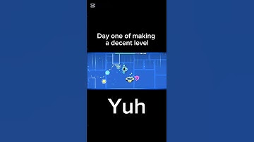 Day one of making a decent level/demon #dash #demon #fun #gd #geometry #geometrydash #easydemon