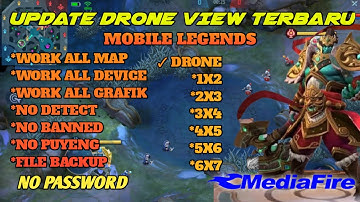 DRONE VIEW TERBARU MAP SNOW MOBILE LEGENDS NO DETECT NO PASSWORD WORK ALL MAP