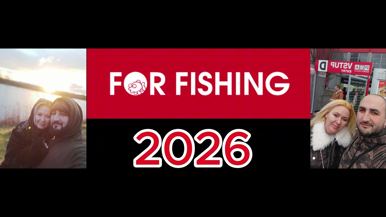 RYBÁŘSKÁ VÝSTAVA V PRAZE 🐟👍For fishing
