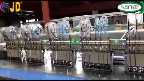 HMC (HOLELESS HOT SPANGLE MOTIF MAKING MACHINE) 6HEADS PERFORMANCE