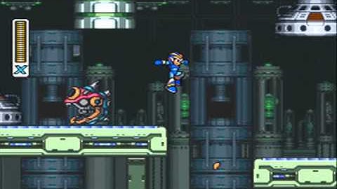 MegaMan X 100% Walkthrough Part 4 Flame Mammoth