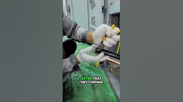 The impressive process of splicing high voltage cables #technology  #engineering  #discovery