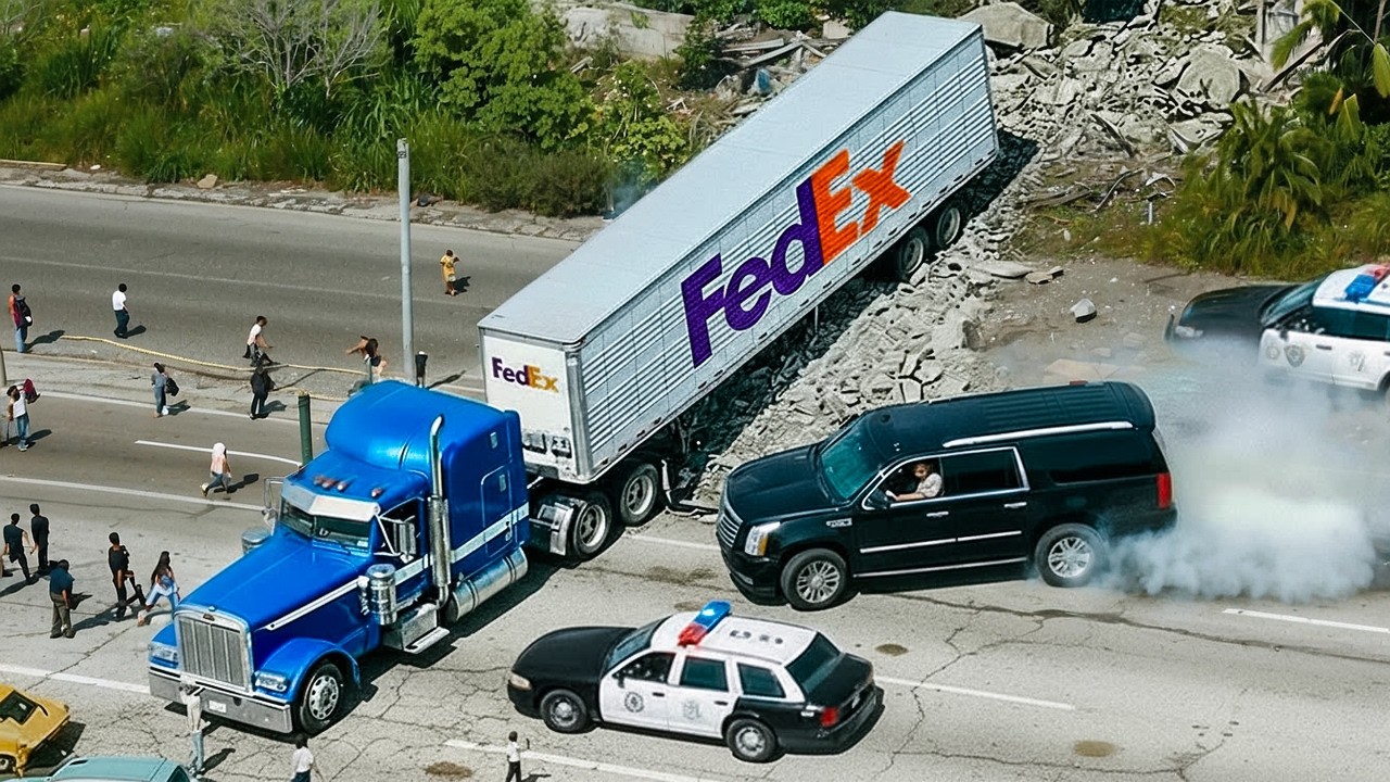 Quando os Caminhoneiros Acabam com a Loucura nas Estradas