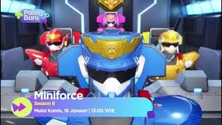 Saksikan Miniforce Season 6 Hanyalah Di RTV