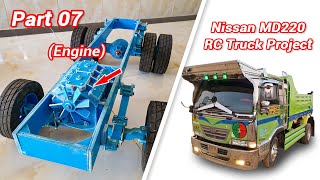 Part 07 (Engine)_Nissan RC Truck 1/8 scale Project