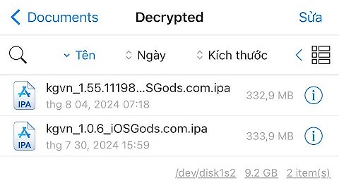 Xuất IPA game hoặc IPA bất kì trên Iphone đã Jailbreak hoặc Non - Jailbreak để nhân đôi ứng dụng IOS