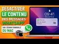 Comment masquer le contenu des messages WhatsApp sur l’écran verrouillé du Mac