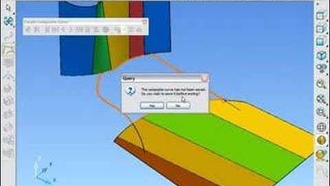 Creating a single closed composite curve from different type
