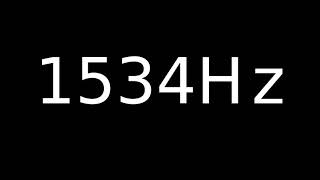 Speaker Sound Test 1534Hz