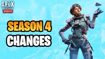 THESE SEASON 4 CHANGES NEED TO HAPPEN!!! Apex Legends Mobile