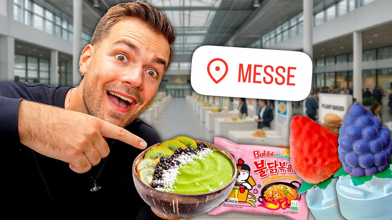 Ich teste die FOOD TRENDS der Zukunft 🤤🍕