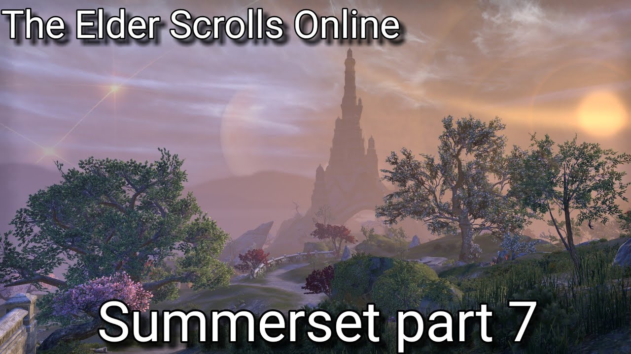 The Elder Scrolls Online Summerset part 7 ( Return to Arteum ) - YouTube