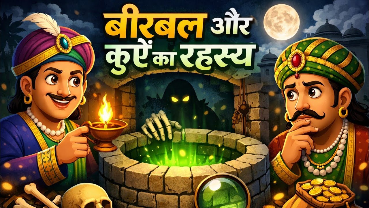 बीरबल और कुआं का रहस्य | Akbar Birbal kahani | Akbar Birbal ki kahani 
