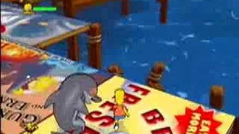 The Simpsons Game Playthrough (PS3) part 16- King Dolphin