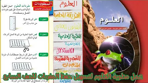 كتاب علوم ثاني متوسط الفصل الاول