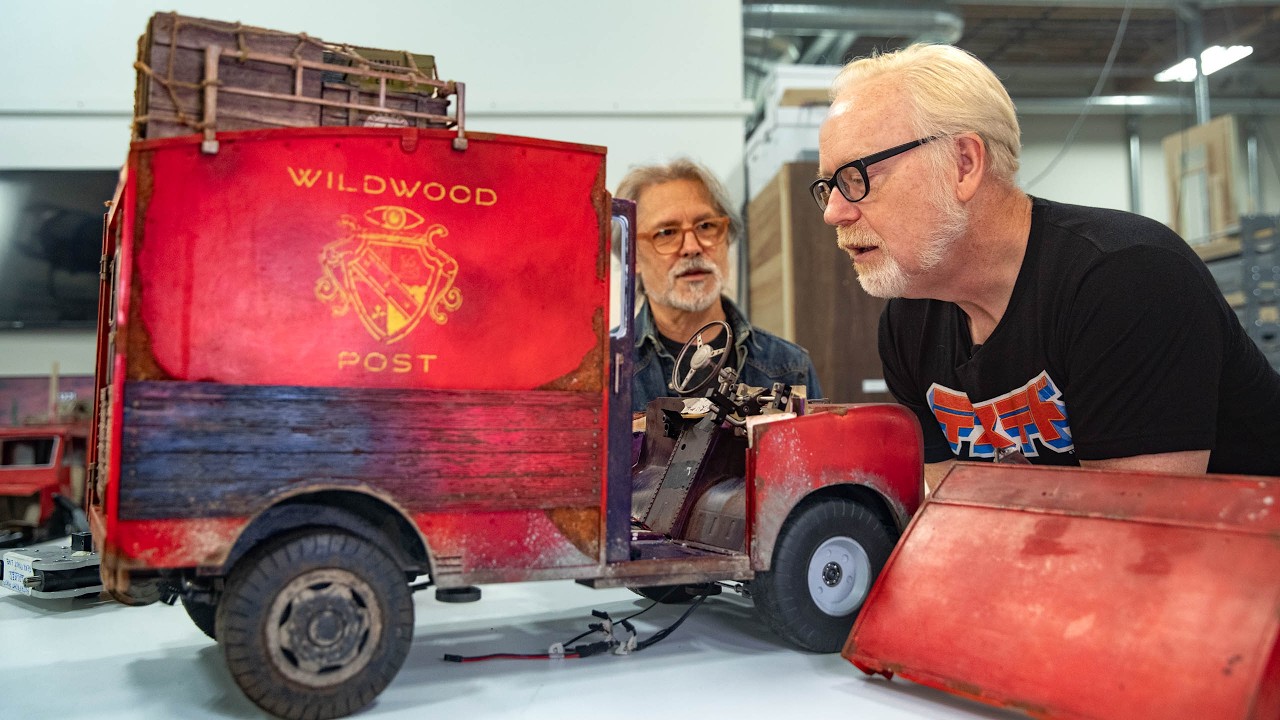 Adam Savage Tours the LAIKA Studios Model Shop!