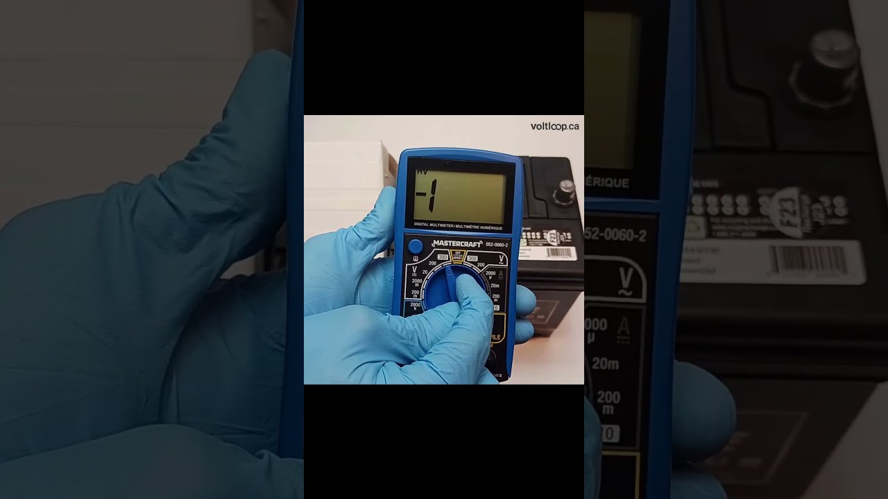 How To Test A 12V Battery With Multimeter 