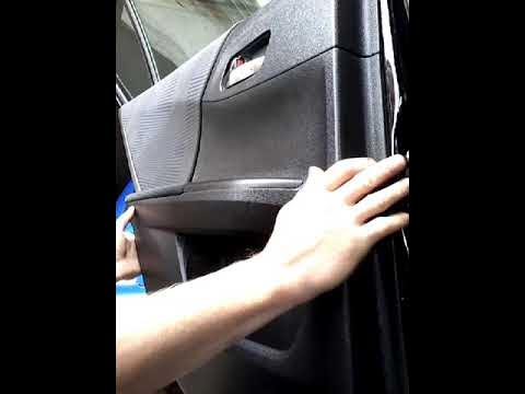 Как снять обшивку хонда аккорд 7 Как снять обшивку карту задней двери HONDA ACCORD(12-)demontaz boczka drzwi tyl/