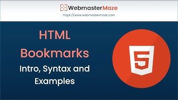 HTML Bookmarks - Intro and Examples
