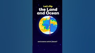 What If Continents and Oceans Switched Places?