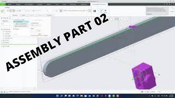 PROE ASSEMBLY || Assembly in proe || how to assemble parts in proe/creo