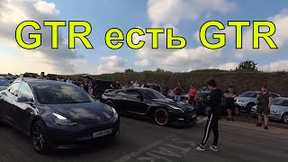 Nissan Гтр  Тесла 3  Альпина Б4  Бмв М5  Лексус 3uz Ауди TTS drag racing