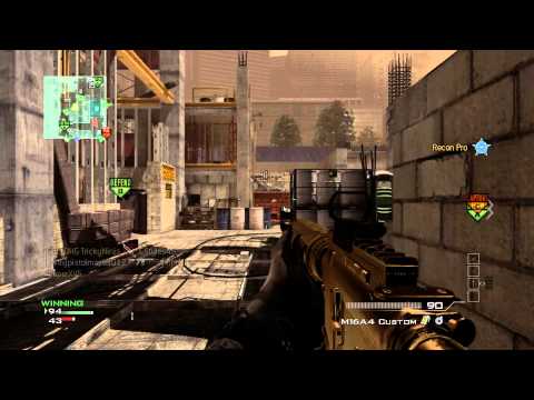 MW3 - M16 LOVE (44-6) Domination Hardhat