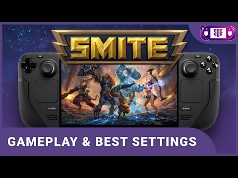 SMITE Now Working - Steam Deck Gameplay & Best Settings