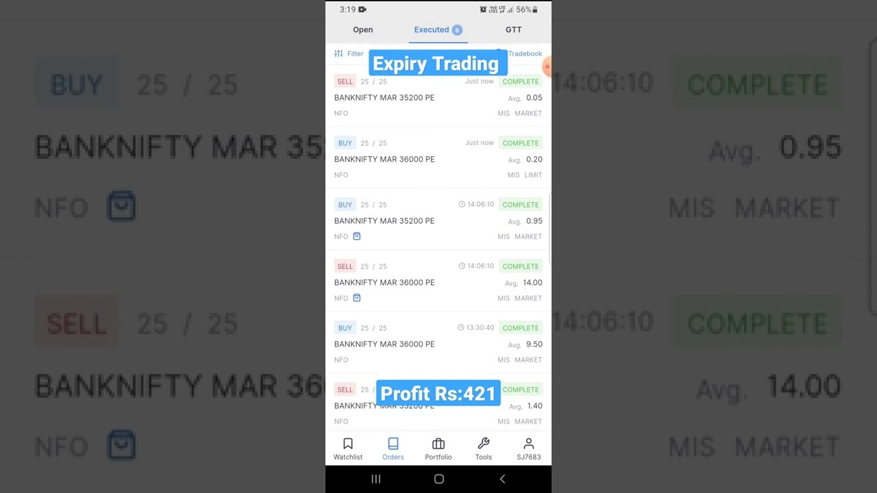 Expiry day Trading Option Selling  live intraday trading | Tamil |