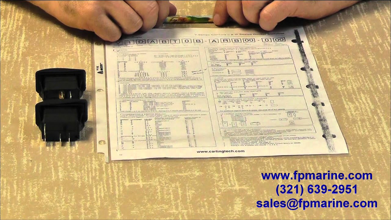 Carling Switches Video 3 Voltage Ratings YouTube