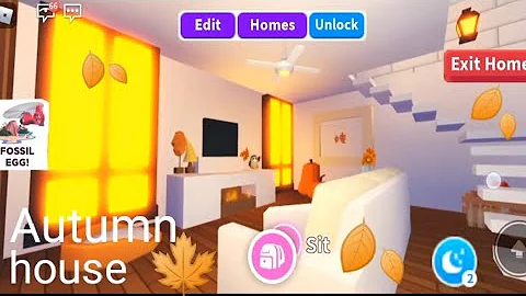 Adopt Me Autumn House|Cozy house|Autumn theme