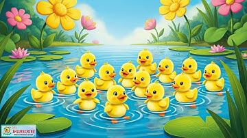 Đếm Chú Vịt Con – Nhạc Thiếu Nhi Sôi Động Cho Bé!