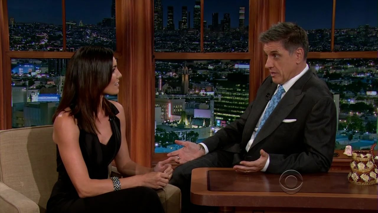 Late Late Show with Craig Ferguson 11/27/2012 James Marsden, Daniela Ruah, Cory Kahaney