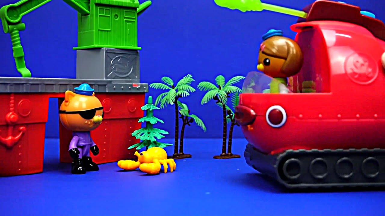 Octonauts Launch and Rescue Gup X Vehicle YouTube