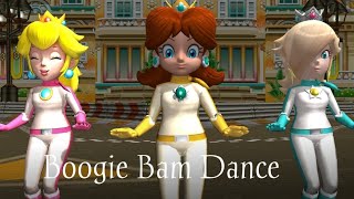 Mmd Boogie Bam Dance - Princess Peach, Daisy & Rosalina