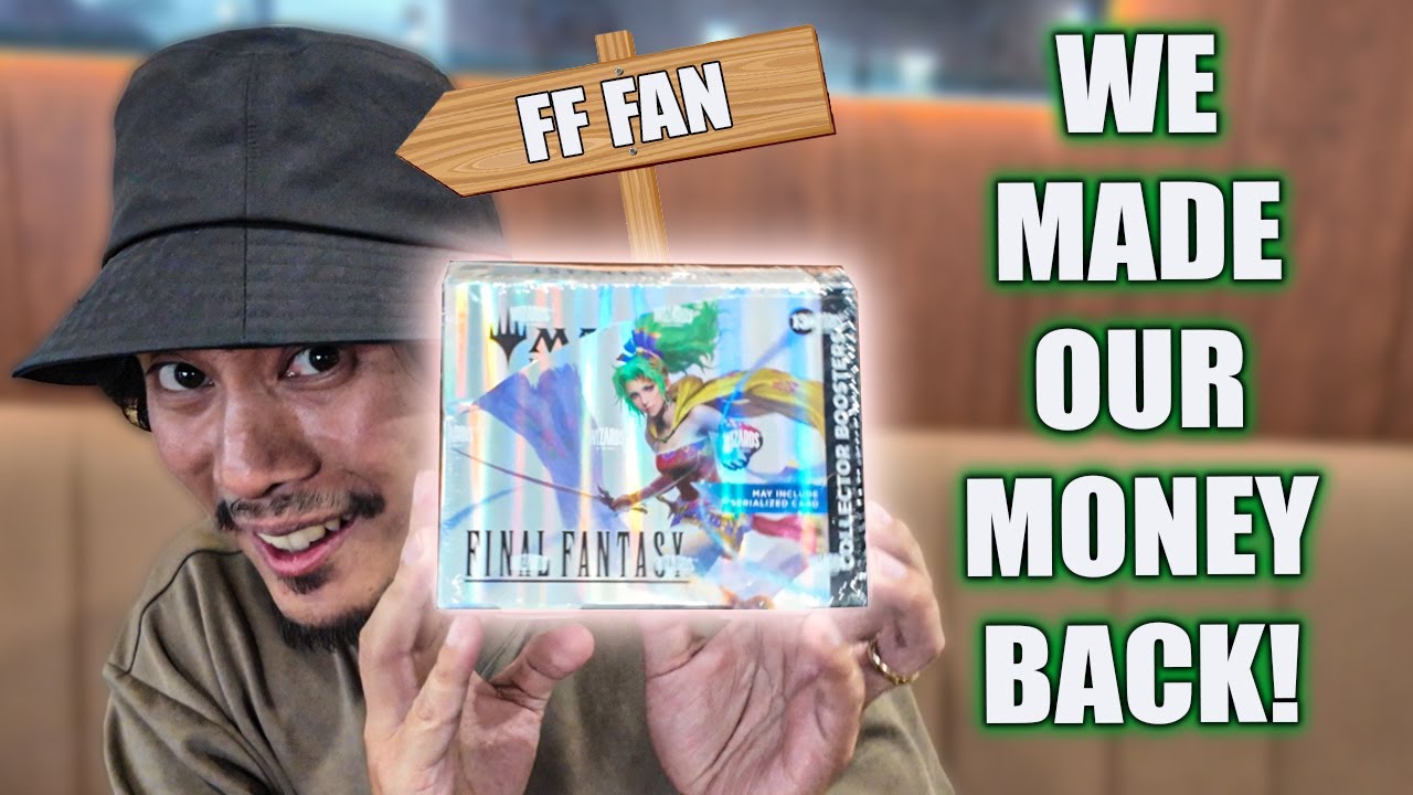Pulled Our Chase! - My First Final Fantasy Collector Booster Box Opening