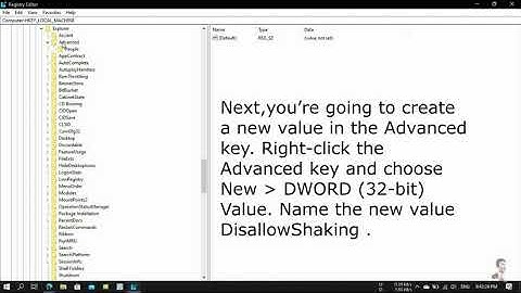 How to Stop Aero Shake from Minimizing Your Windows