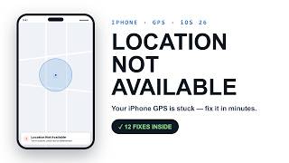 iPhone Location Services Not Working? 12 GPS Fixes (2026) screenshot 5