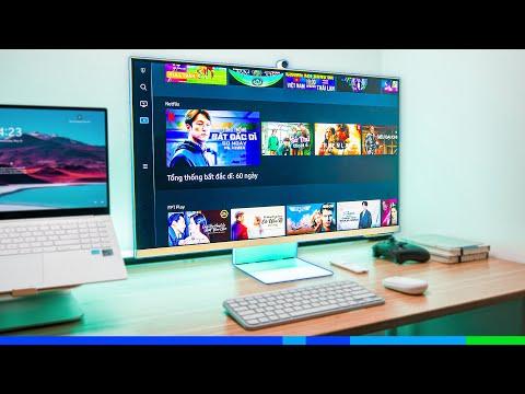 Samsung M8 - Màn hình PC GIỜ KHÁC QUÁ!!