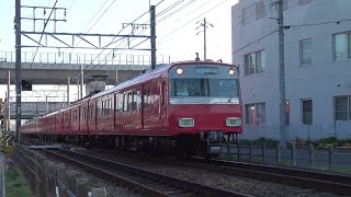 名鉄6049F+6047F+6516F 772ﾚ急行吉良吉田 下小田井駅通過