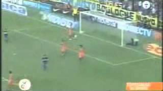 Gol del Negro Ibarra  Boca 2 - Banfield 1 Clausura 2006